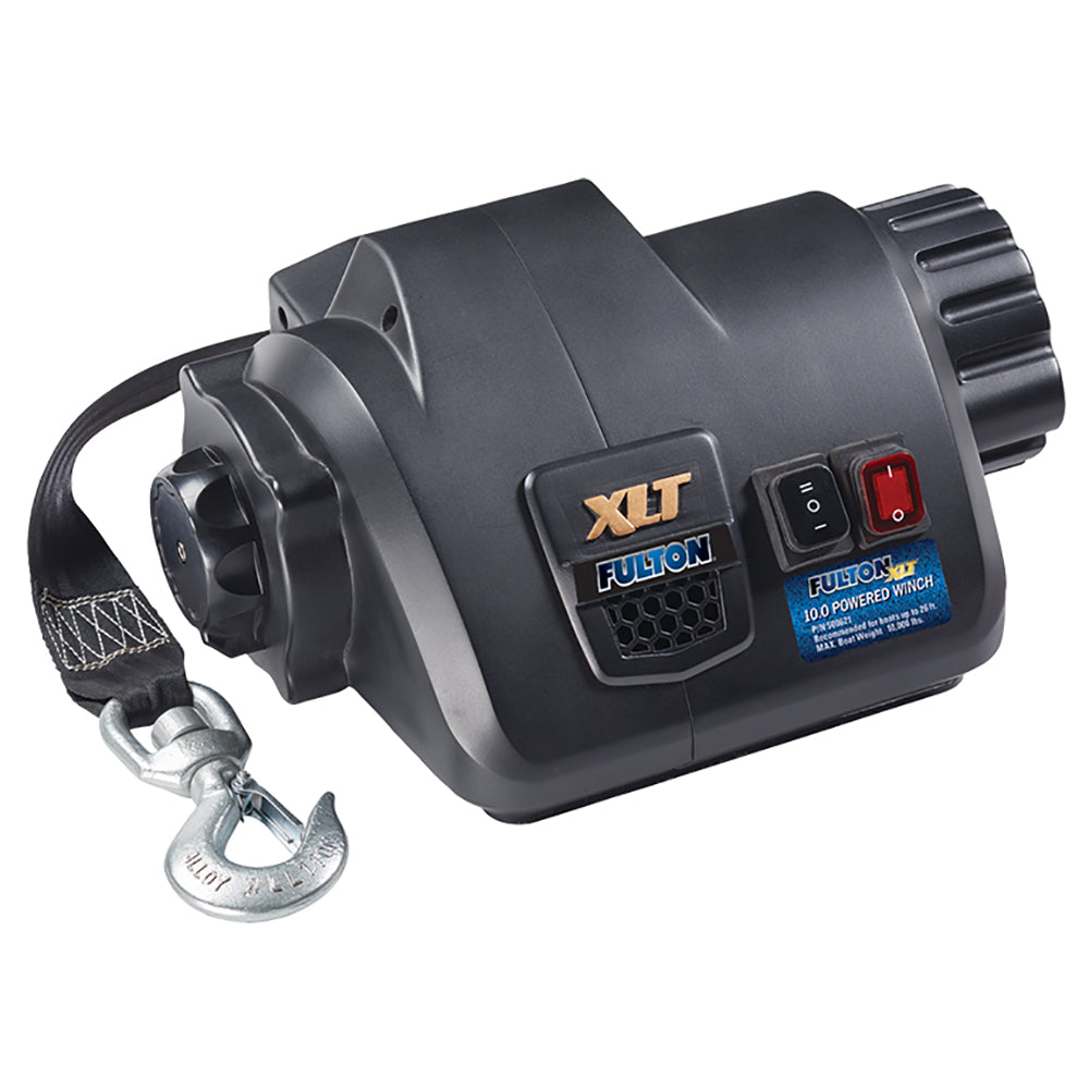 Fulton XLT 10.0 Powered Marine Winch w-Remote f-Boats up to 26'