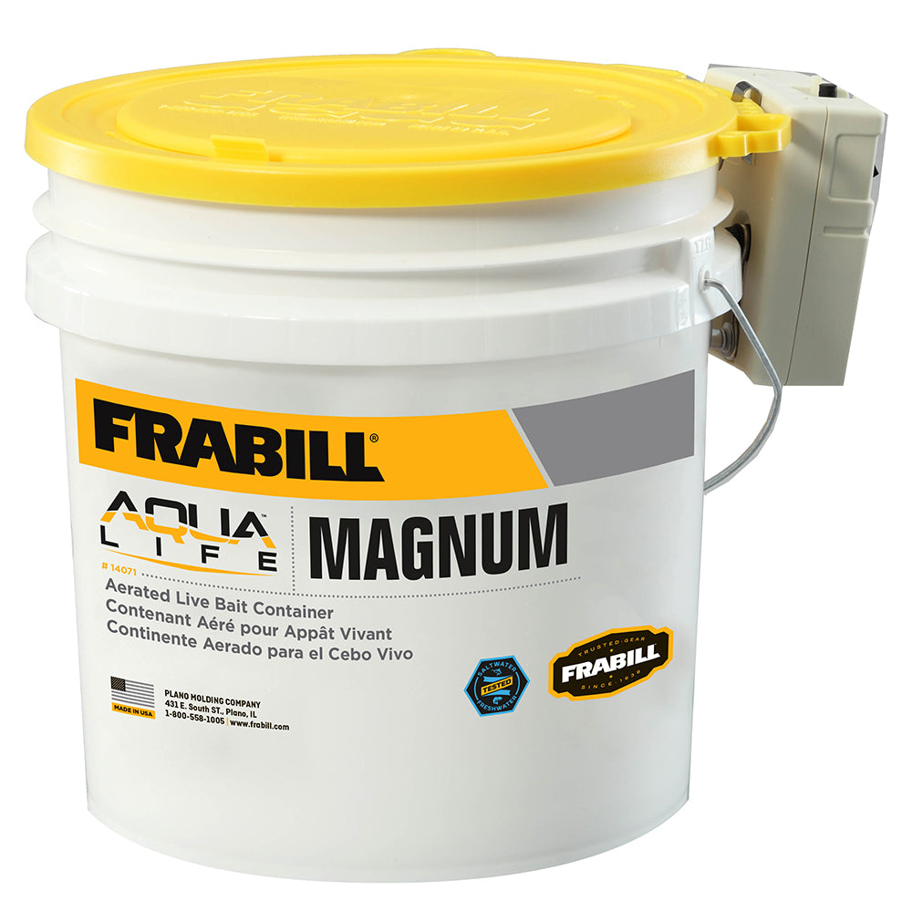 Frabill Magnum Bucket - 4.25 Gallons w-Aerator