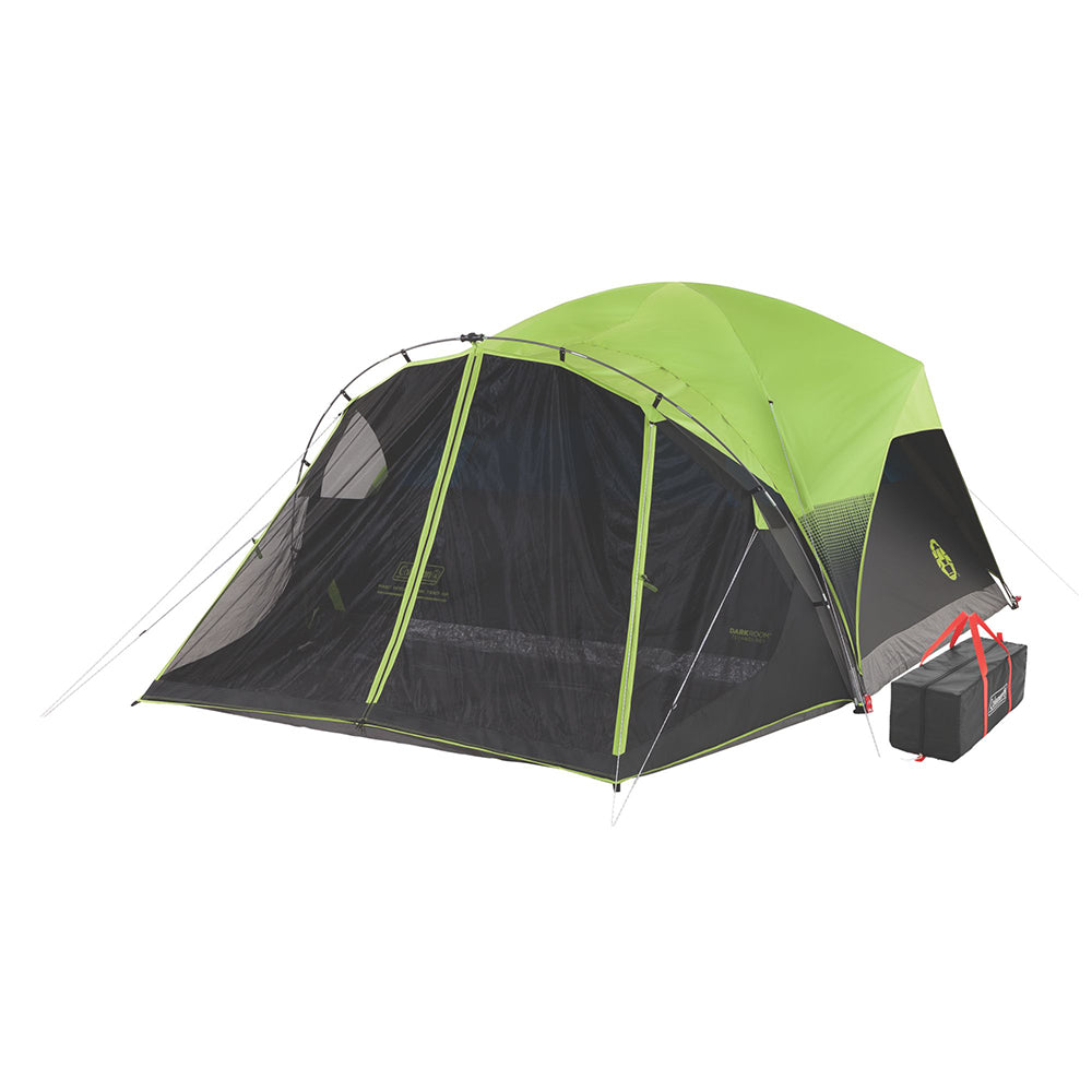 Coleman 6-Person Darkroom Fast Pitch Dome Tent w-Screen Room