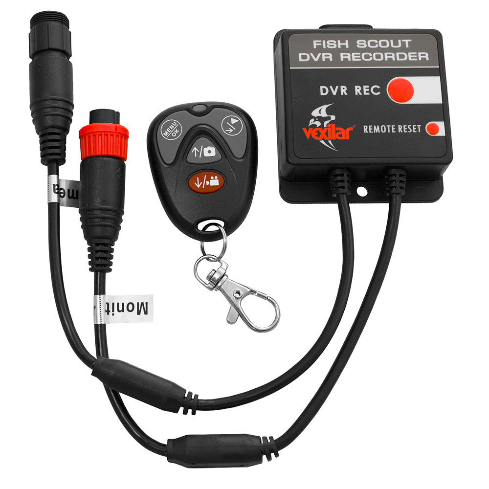 Vexilar Portable Digital Video Recorder w-Remote f-Fish Scout Camera Systems