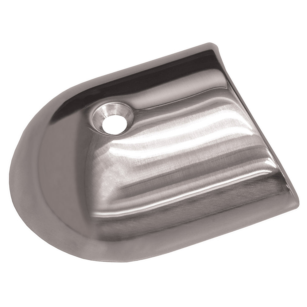 TACO Polished Stainless Steel 2-19-64’’ Rub Rail End Cap