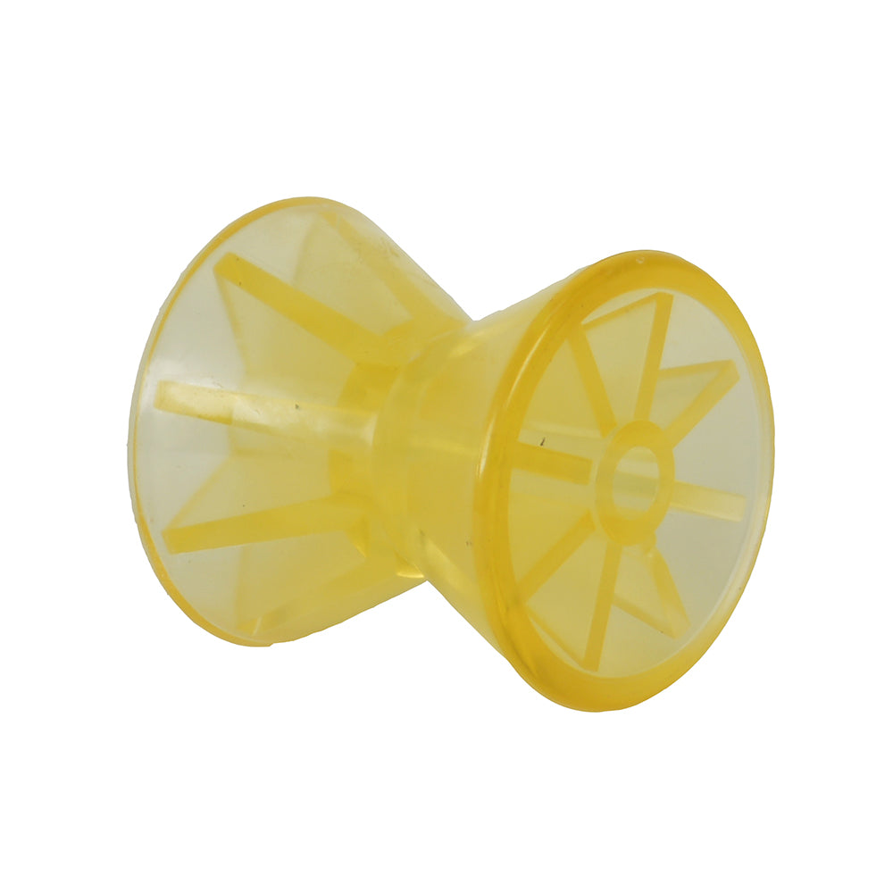 C.E. Smith Bow Roller - Yellow PVC - 4" x 1-2" ID