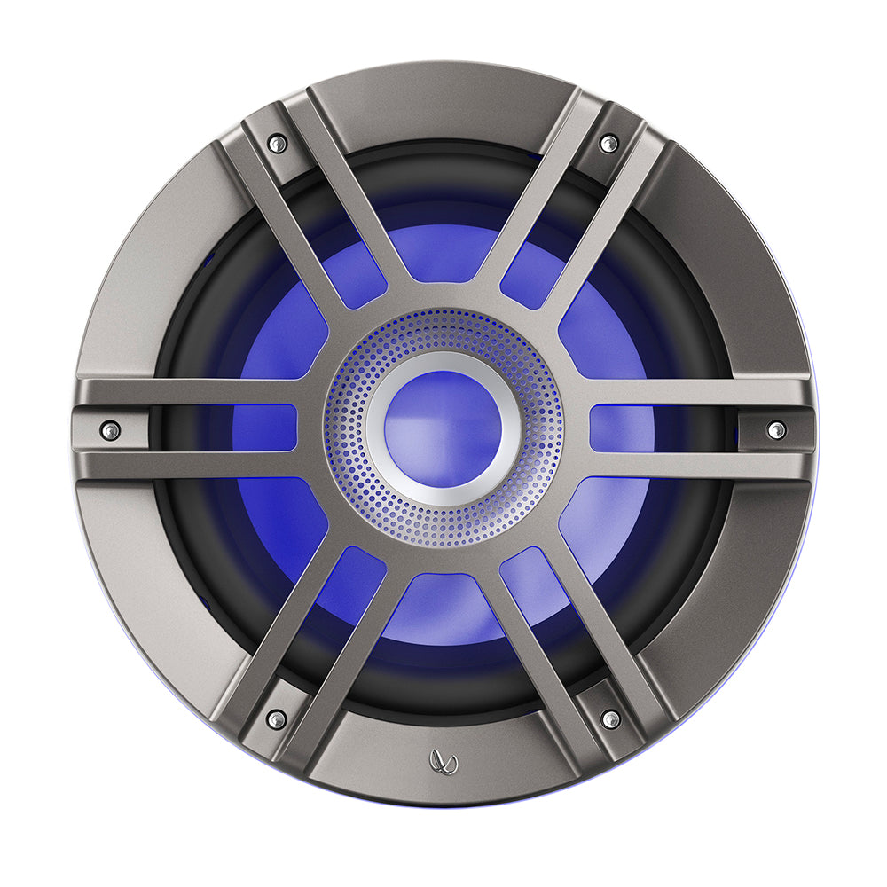 Infinity 10" Marine RGB Kappa Series Speakers - Titanium-Gunmetal