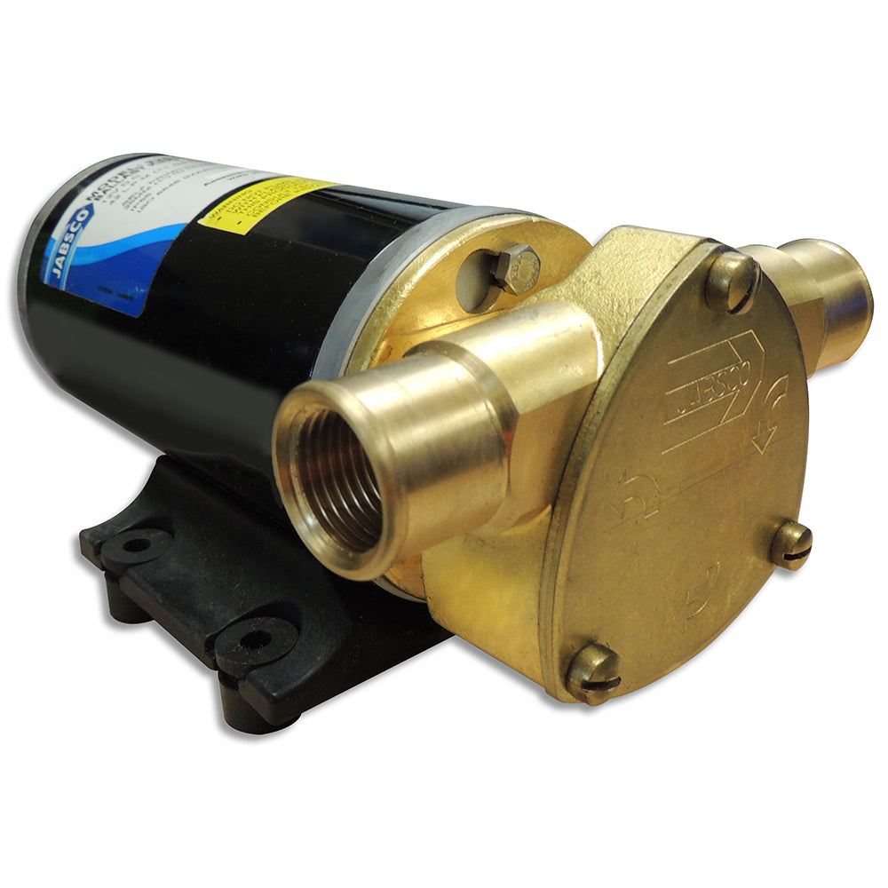 Jabsco Ballast King Bronze DC Pump w-Reversing Switch - 15 GPM