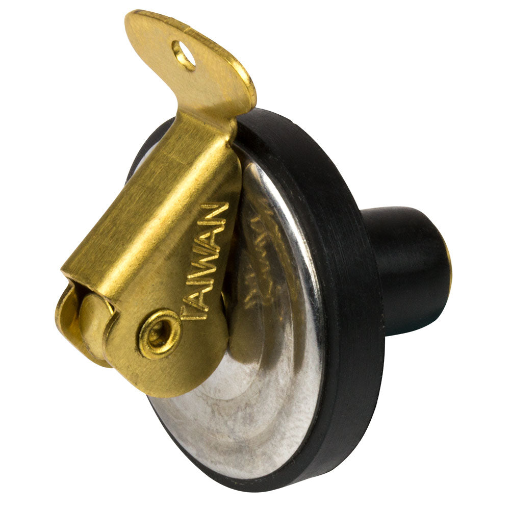 Sea-Dog Brass Baitwell Plug - 3-8"