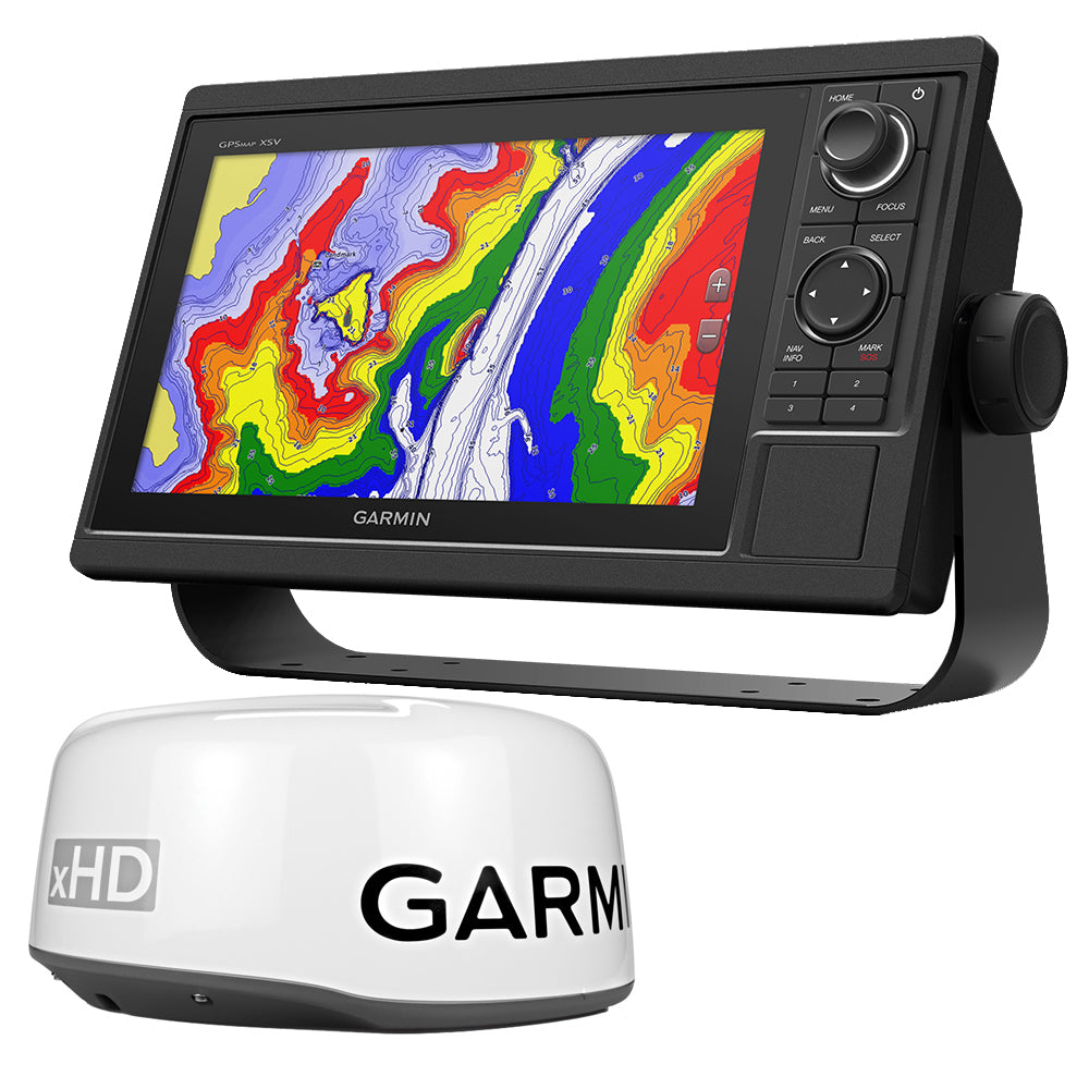 Garmin GPSMAP® 1042xsv Keyed Networking Combo - U.S., Canada, Bahamas w-GMR 18 xHD Radar