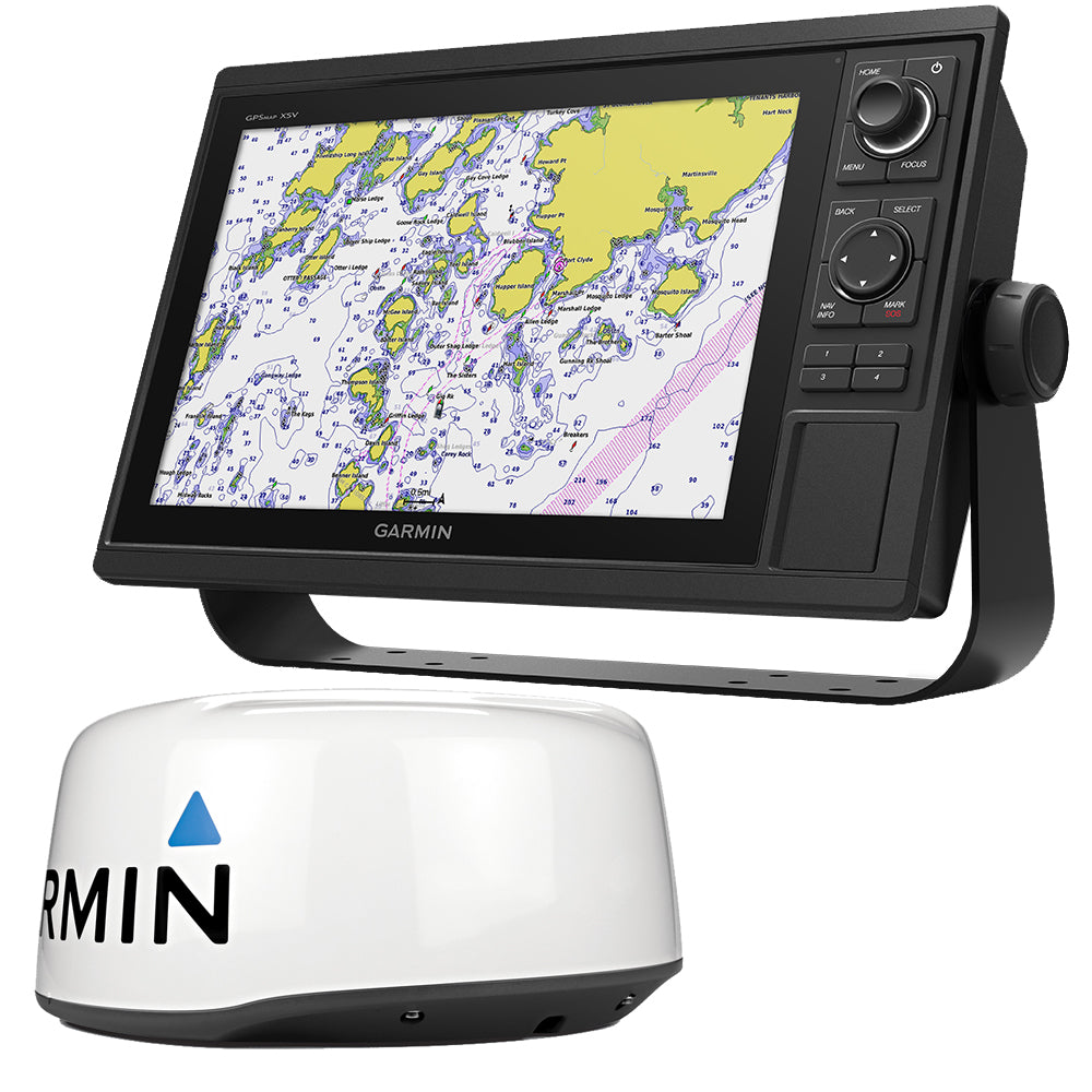 Garmin GPSMAP® 1242xsv Keyed Networking Combo w-GMR 18 HD+ Dome Radar