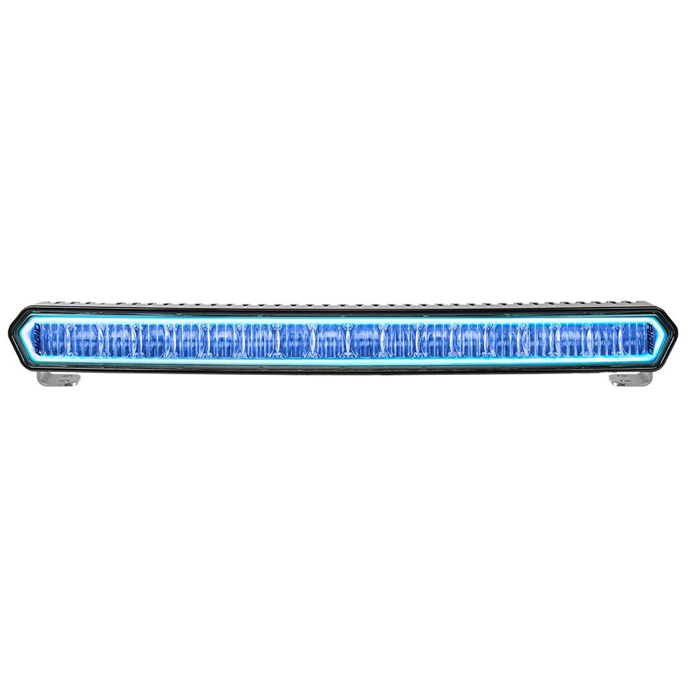 RIGID Industries SR-L Series 20" Off-Road LED Light Bar - Black w-Blue Halo Back Lighting