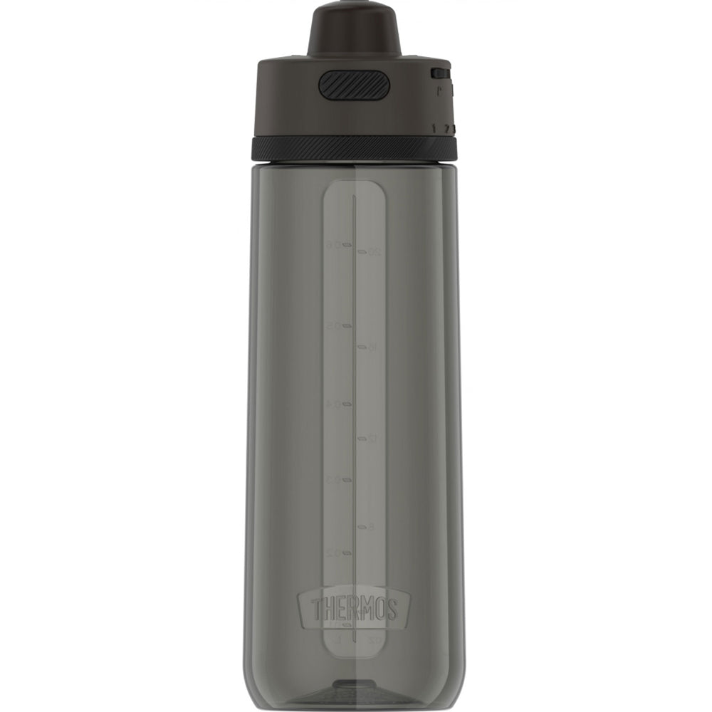 Thermos Guard Collection Hard Plastic Hydration Bottle w-Spout - 24oz - Espresso Black