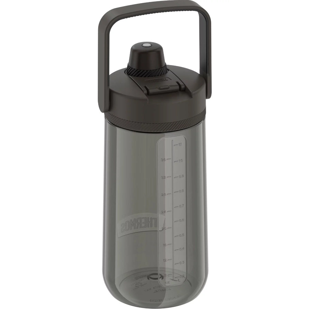 Thermos Guardian Collection Hard Plastic Hydration Bottle w-Spout - 40oz - Espresso Black