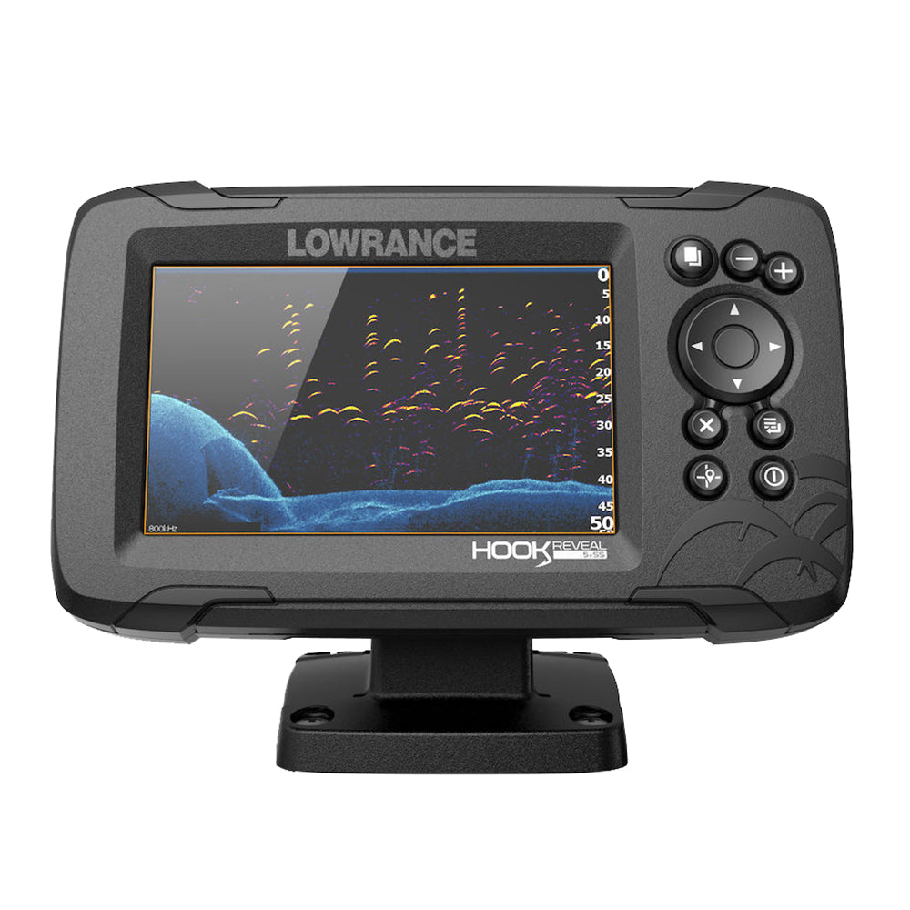 Lowrance HOOK Reveal 5x Fishfinder w-SplitShot Transducer & GPS Trackplotter