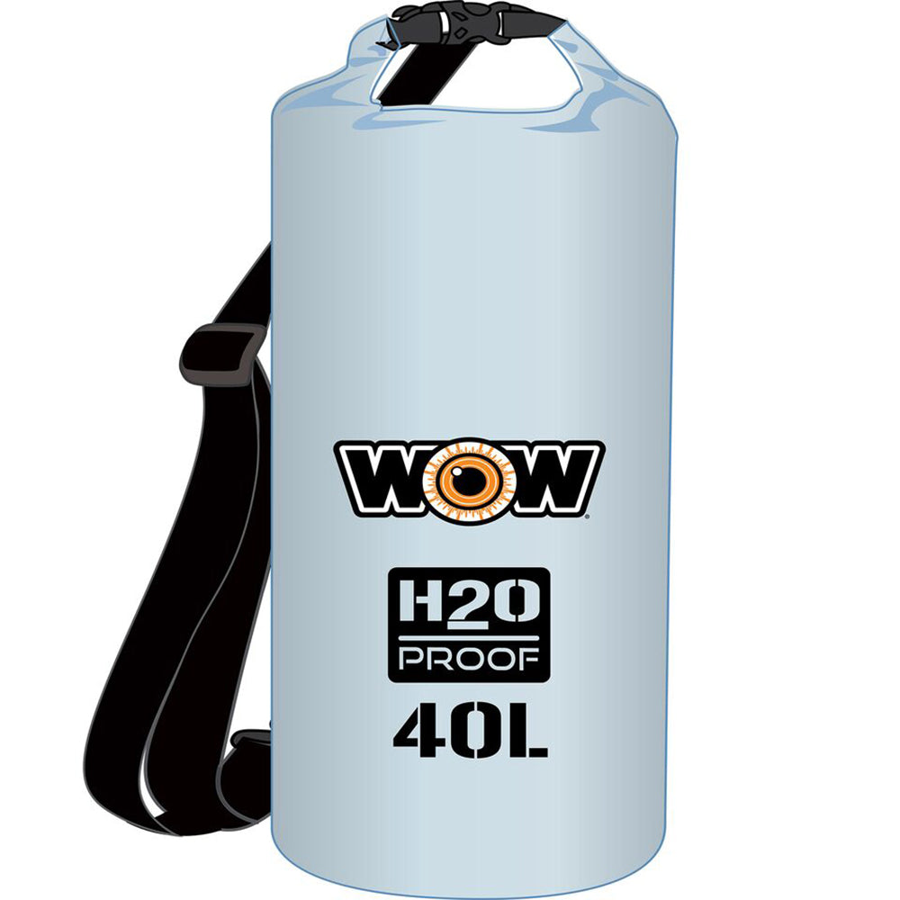 WOW Watersports H2O Proof Dry Bag - Clear 40 Liter