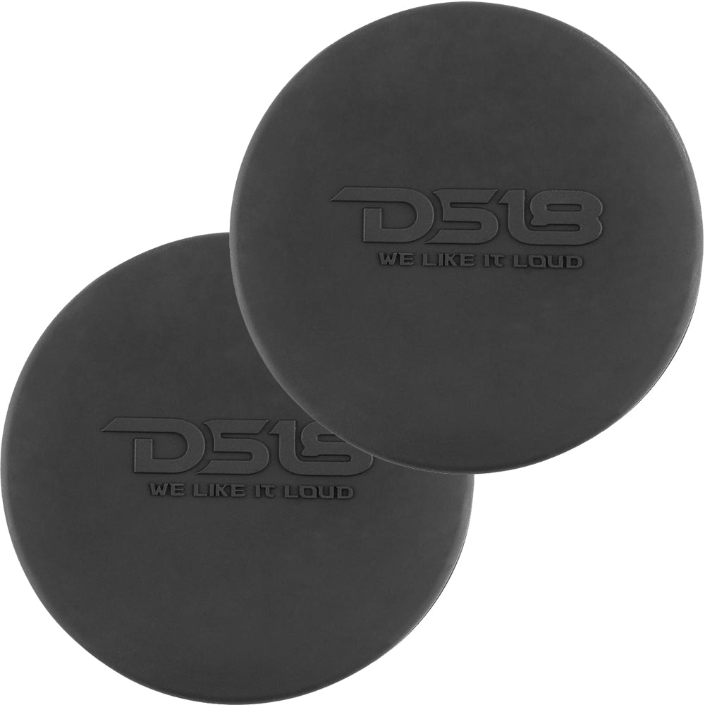 DS18 Silicone Marine Speaker Cover f-6.5" Speakers - Black