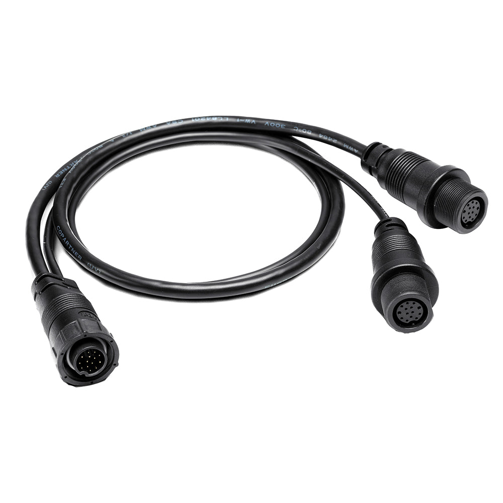 Humminbird 14 M ID SIDB Y - SOLIX®-APEX® Side Imaging Left-Right MSI-Dual Beam Splitter Cable - 30"