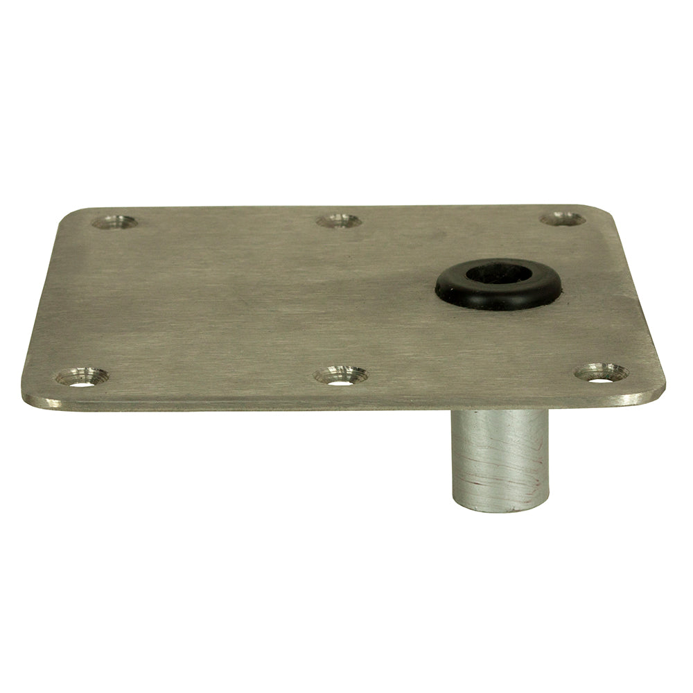 Springfield KingPin™ 7" x 7" Offset - Stainless Steel - Square Base