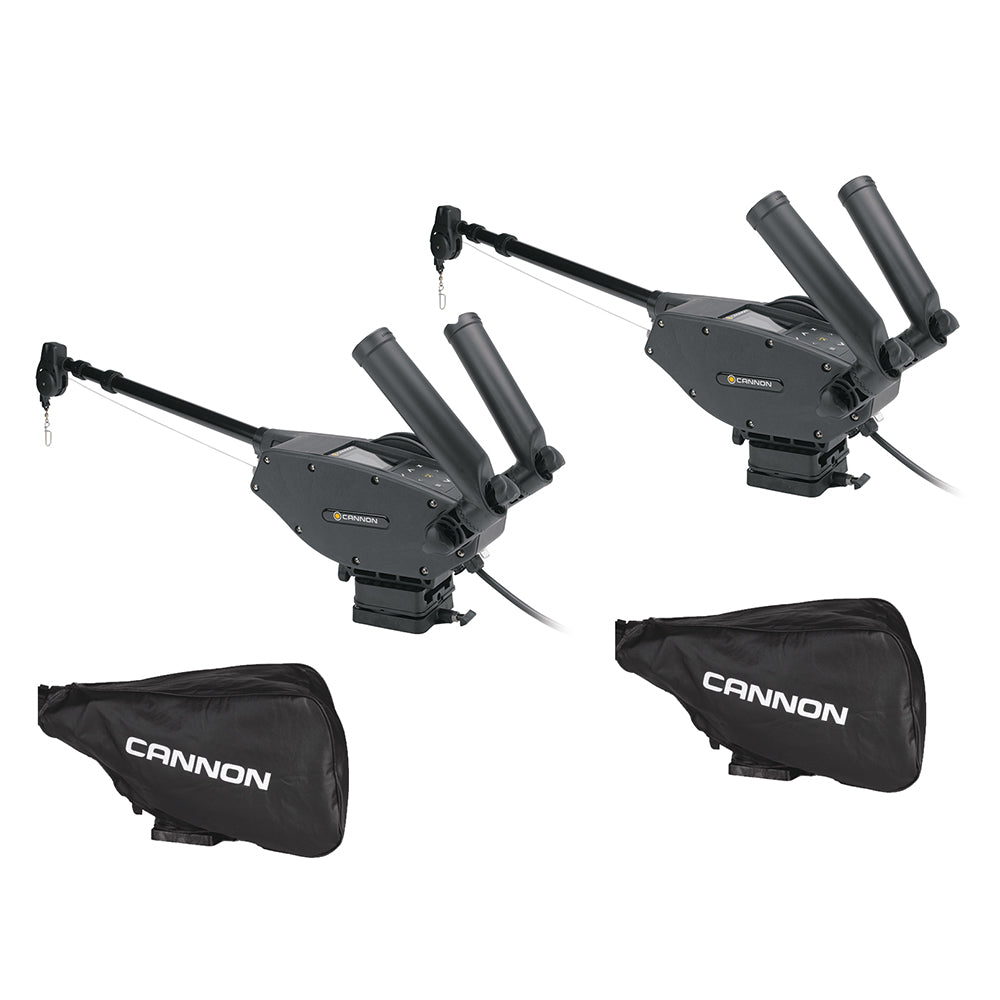 Cannon Optimum™ 10 BT Electric Downrigger 2-Pack w-Black Covers