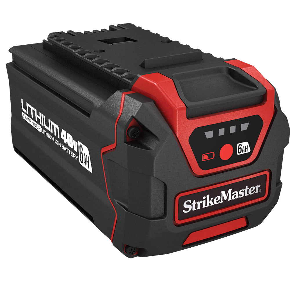 StrikeMaster Lithium 40V 6AH Battery w-USB Port