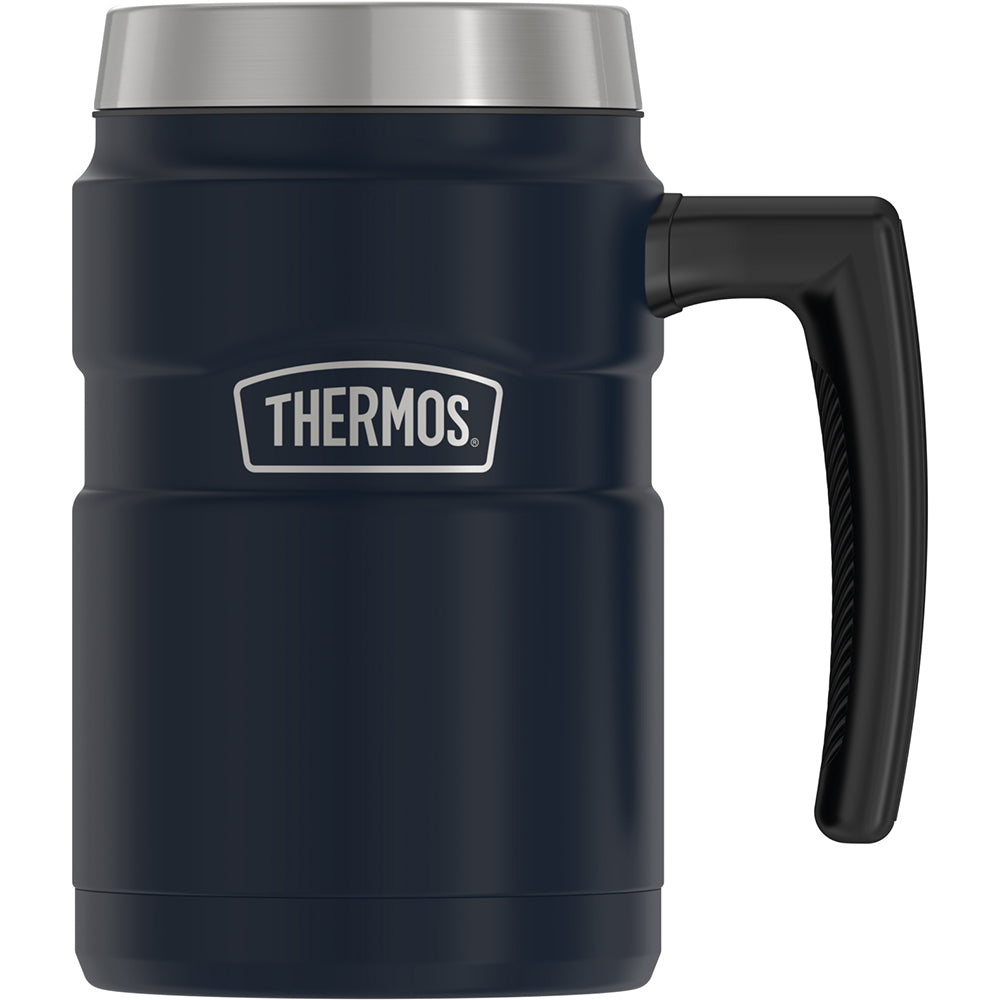 Thermos 16oz Stainless King™ Coffee Mug - Matte Midnight Blue