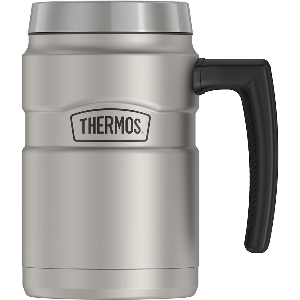 Thermos 16oz Stainless King™ Coffee Mug - Matte Stainless Steel