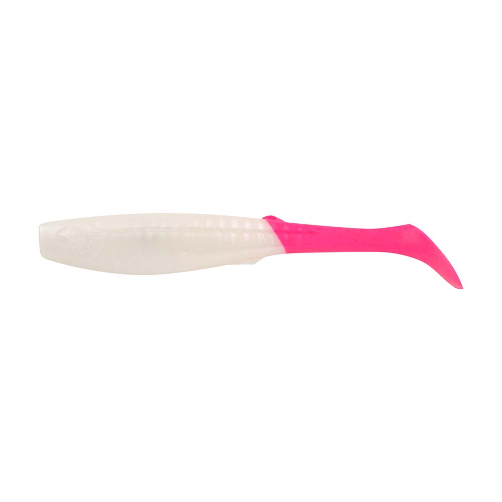 Berkley Gulp!® Paddleshad - 4" - Pearl White-Pink