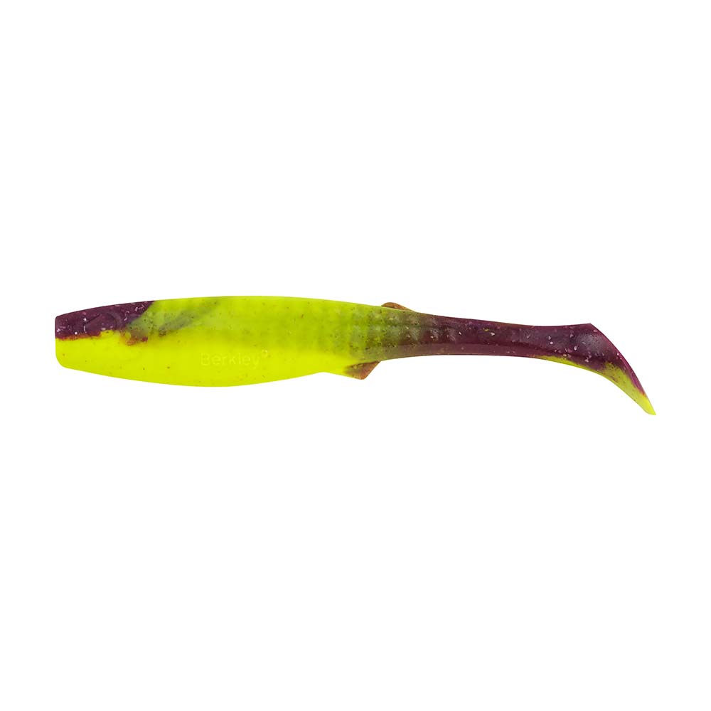 Berkley Gulp!® Paddleshad - 4" - Purple Tiger