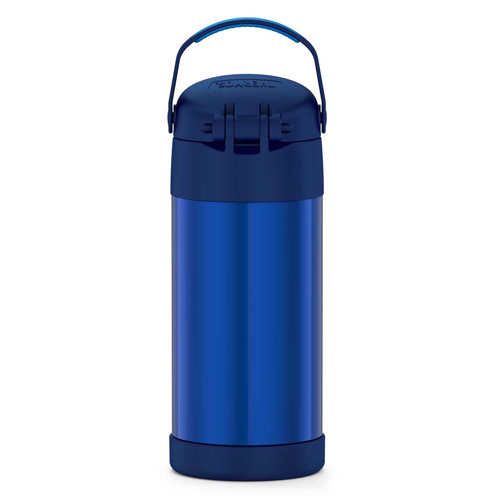 Thermos FUNtainer® Stainless Steel Insulated Straw Bottle - 12oz - Navy
