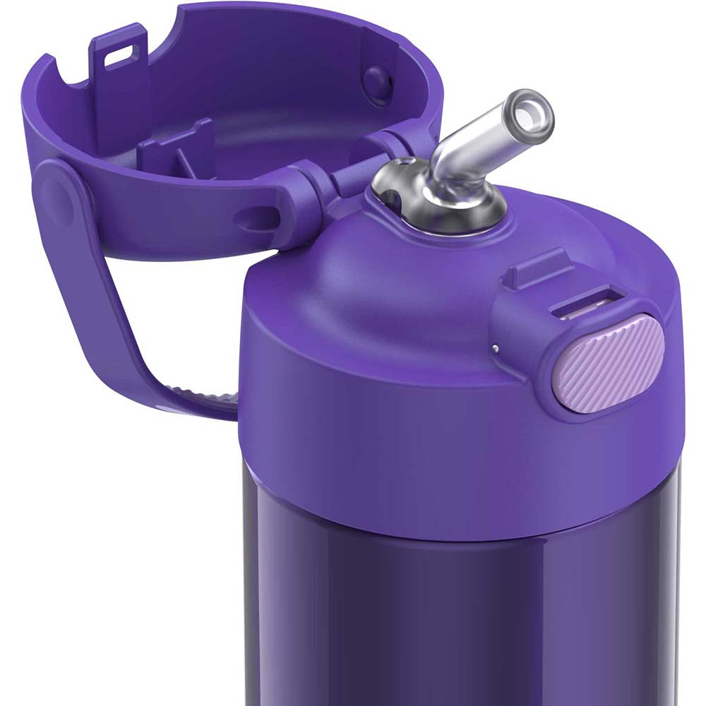 Thermos FUNtainer® Stainless Steel Insulated Straw Bottle - 12oz - Purple