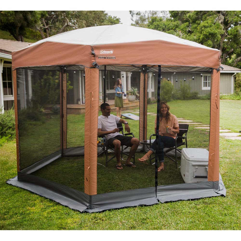 Coleman Shelter 12' x 10' Back Home™ Screened Sun Shelter w-Instant Setup