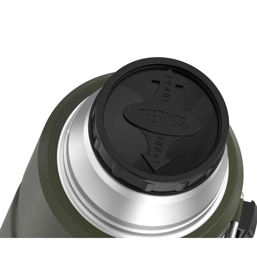 Thermos Stainless King™ 2.0L Beverage Bottle - Army Green