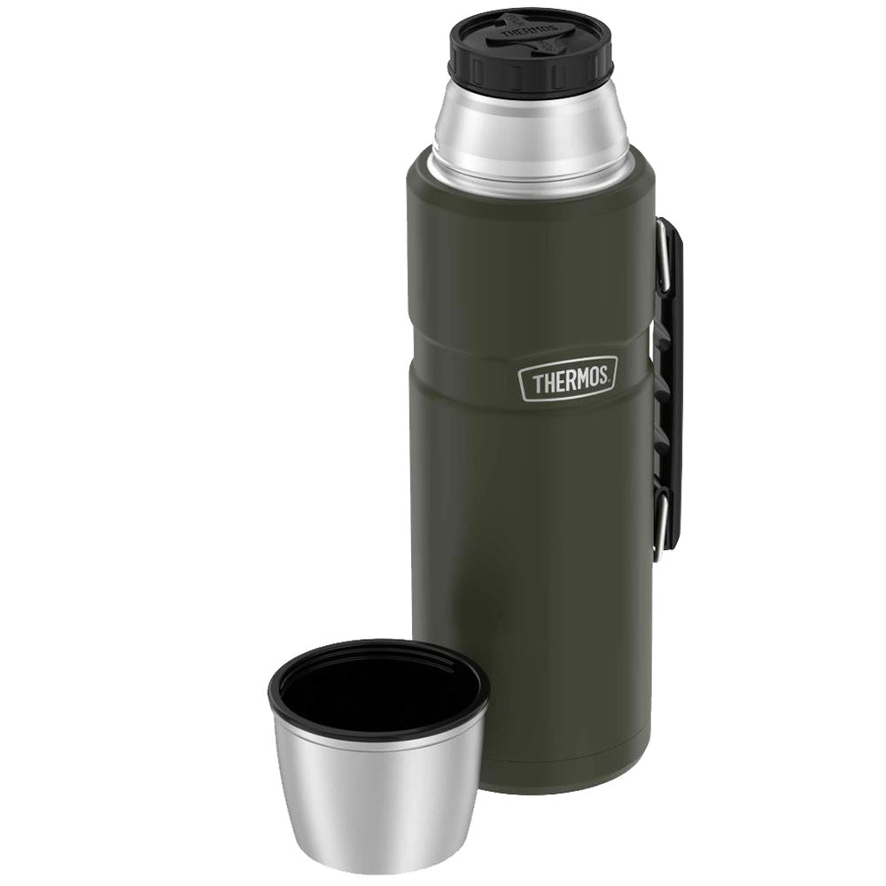 Thermos Stainless King™ 2.0L Beverage Bottle - Army Green
