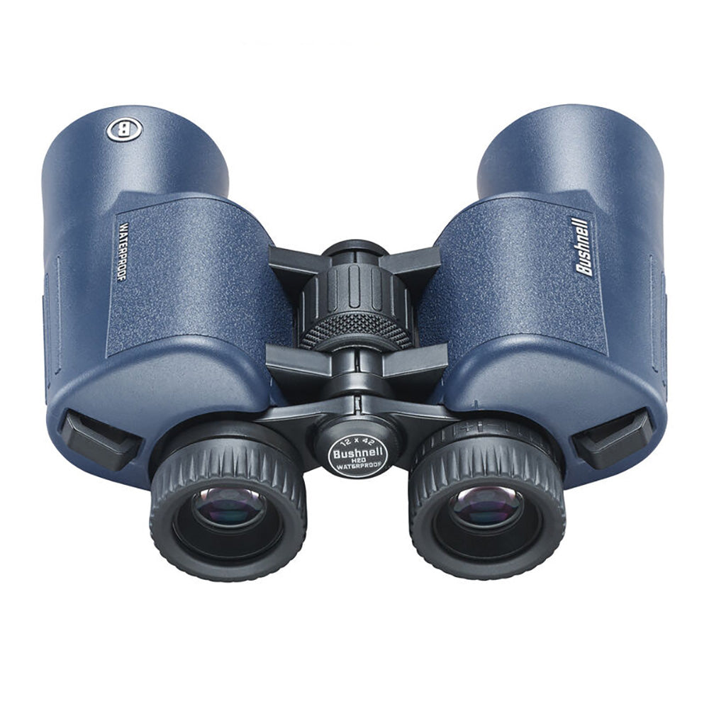 Bushnell 8x42mm H2O Binocular - Dark Blue Porro WP-FP Twist Up Eyecups