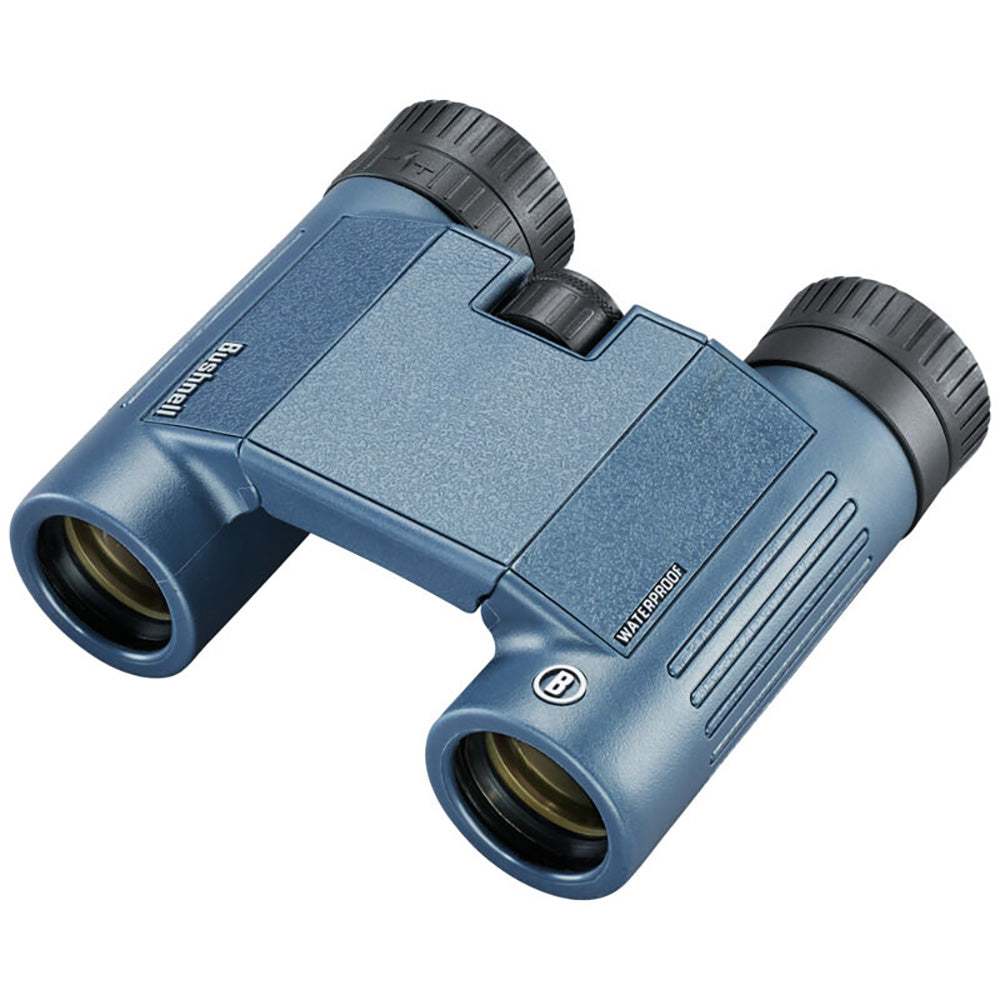 Bushnell 8x25mm H2O Binocular - Dark Blue Roof WP-FP Twist Up Eyecups