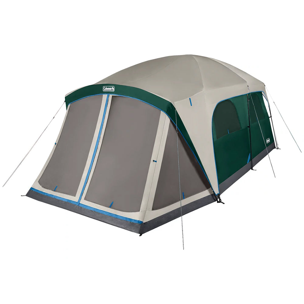 Coleman Skylodge™ 12-Person Camping Tent w-Screen Room - Evergreen