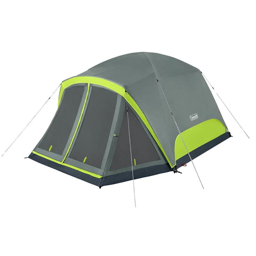 Coleman Skydome™ 6-Person Camping Tent w-Screen Room - Rock Grey