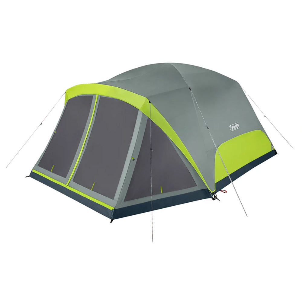 Coleman Skydome™ 8-Person Camping Tent w-Screen Room, Rock Grey