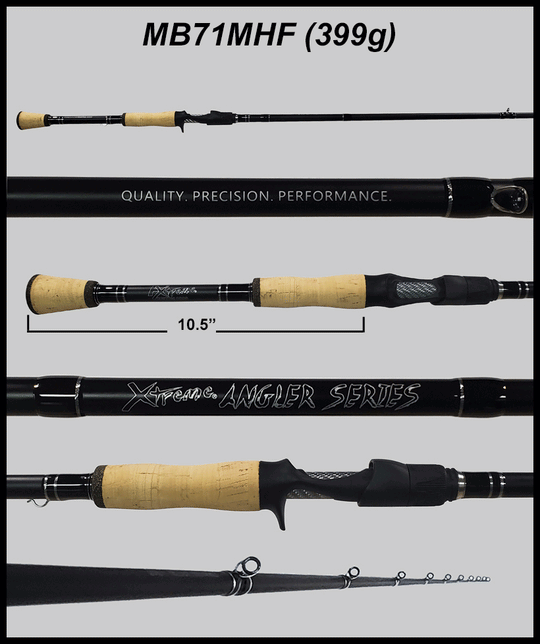 FX Custom XTREME ANGLER SERIES GEN3 - MB71MHF 7'1" MEDIUM HEAVY FAST **CORK**