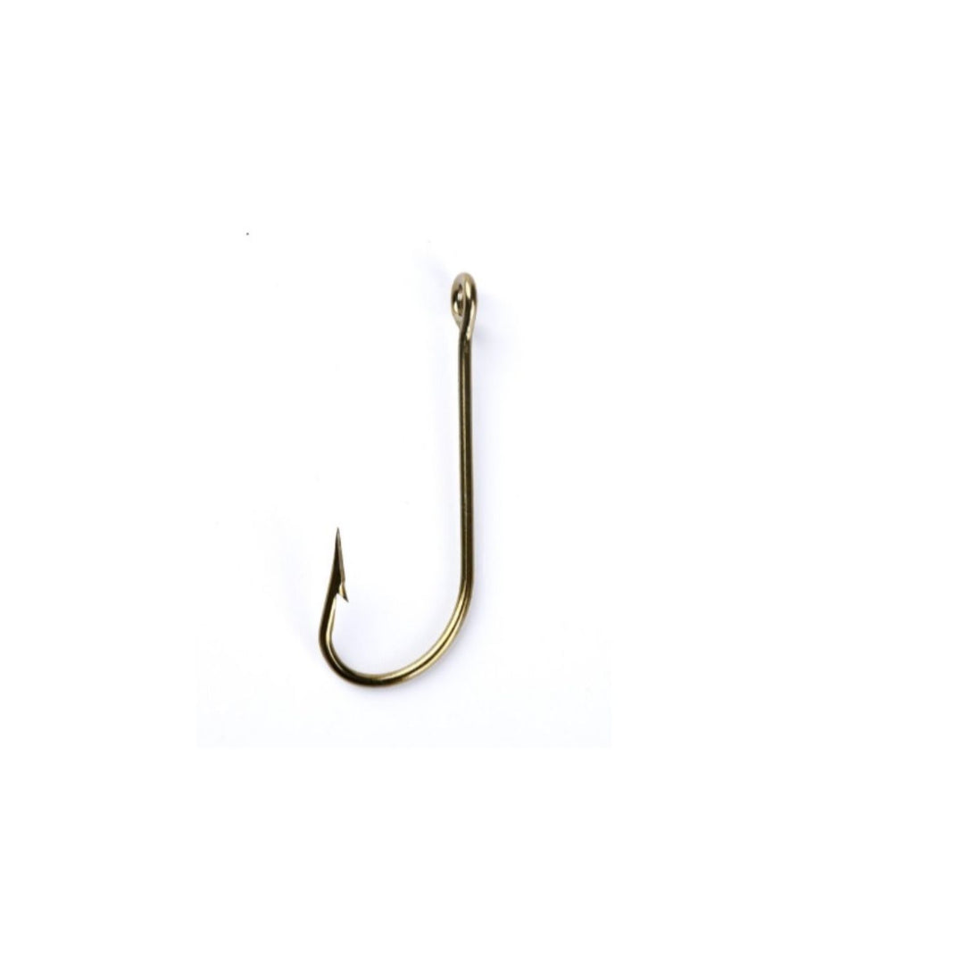 Mustad Kirby Ringed Hook-Bronze 8 Count 1 0