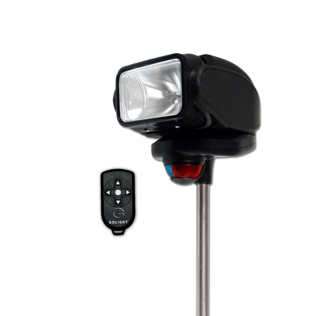 Gobee Halogen Stanchion Mount w Nav Lights Wireless Remote