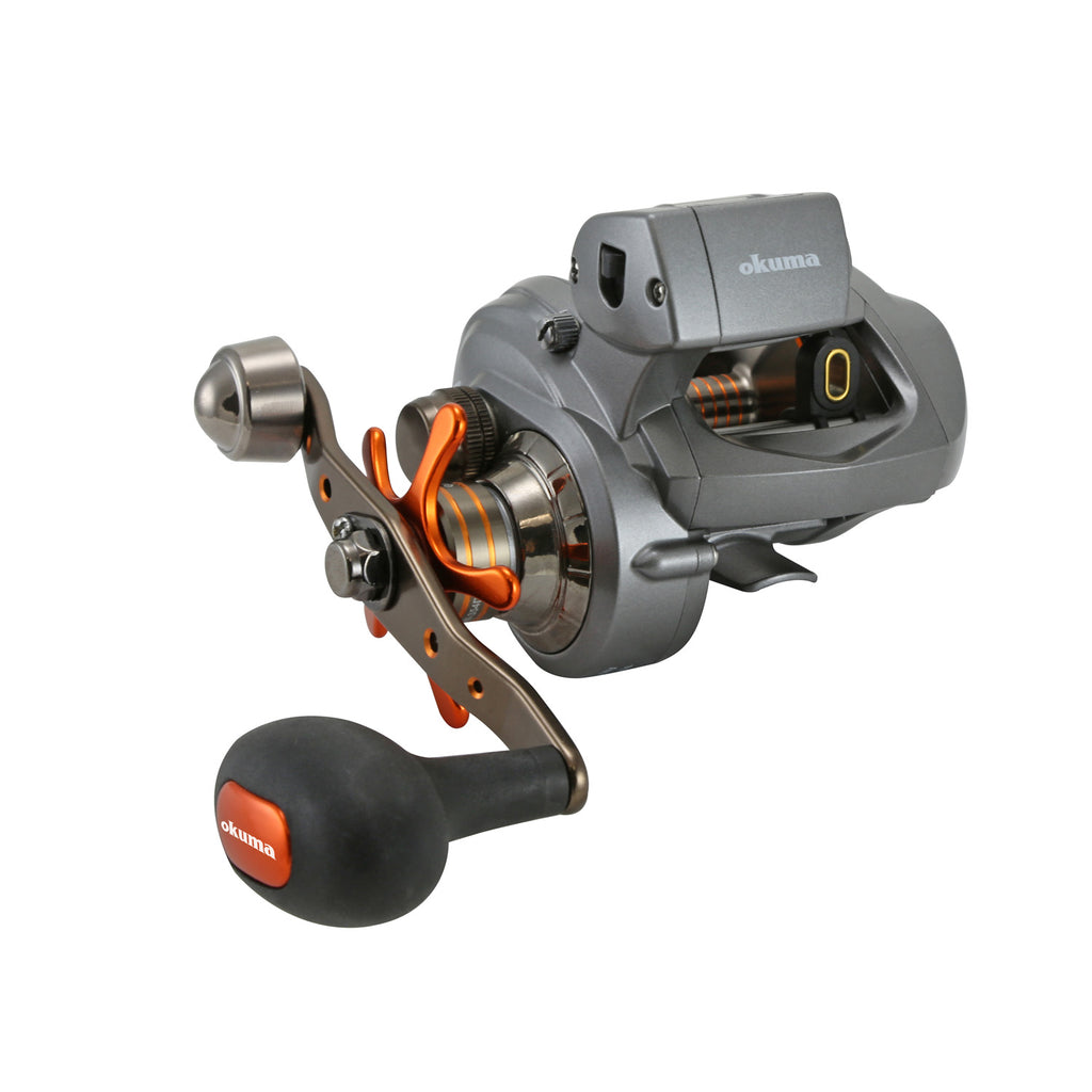 Okuma Coldwater 350 Low Profile Linecounter Reel CW354DLX LH – Chaddy Boys