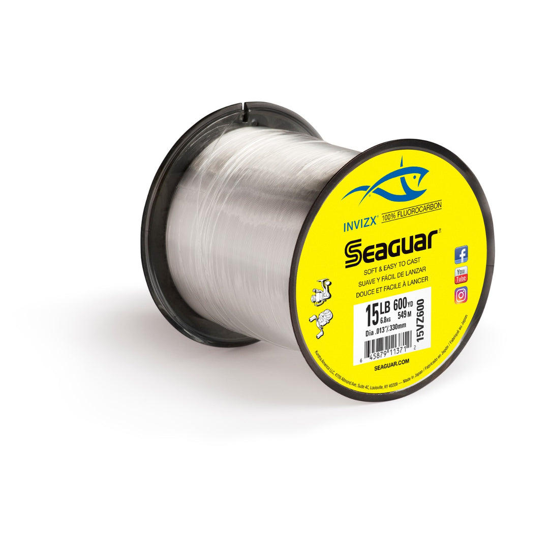 Seaguar 06AX1000 AbrazX 100% Fluoro 1000yd 6lb