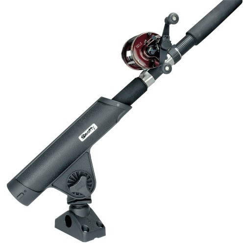 Scotty Rodmaster II Rod Holder Black w- 241 Side-Deck Mnt