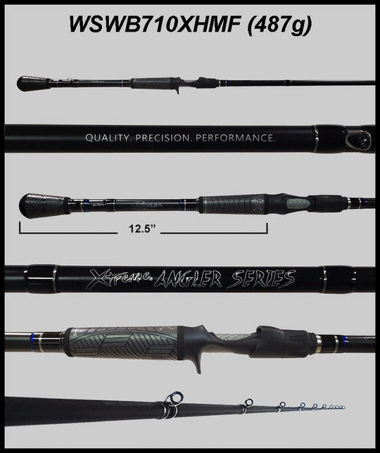 FX Custom XTREME ANGLER SERIES GEN3 - WSWB710XHMF 7'10" XTRA-HEAVY MOD-FAST