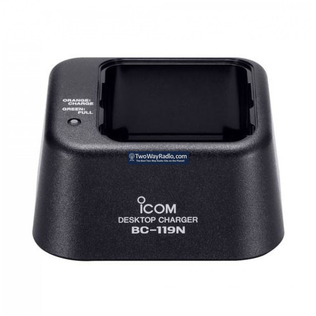 Icom Bc119n02 Rapid Charger 220v Requires Charging Cup