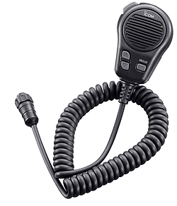 Icom Hm126rb Black Replacement Microphone