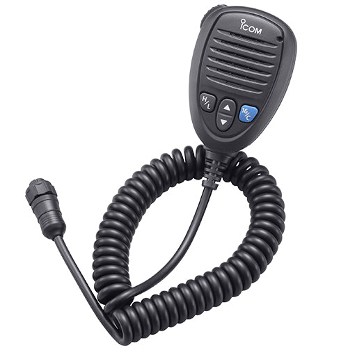 Icom Hm205rb Black Speaker Microphone Rear Mount M506
