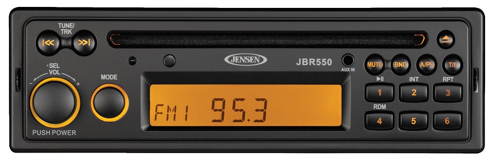 Jensen Jbr550 Am-fm-cd Bluetooth Stereo