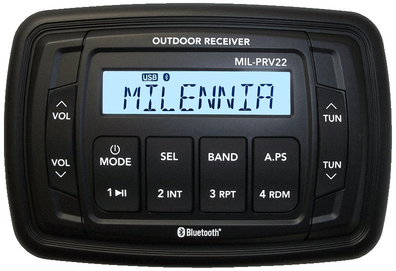 Millennia Prv22 Am-fm-usb 4x45 Watt Bluetooth