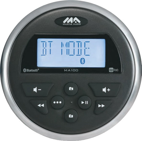 Marine Audio Ma100 Stereo Am-fm-usb With Bluetooth 160 Watts - 4x40w