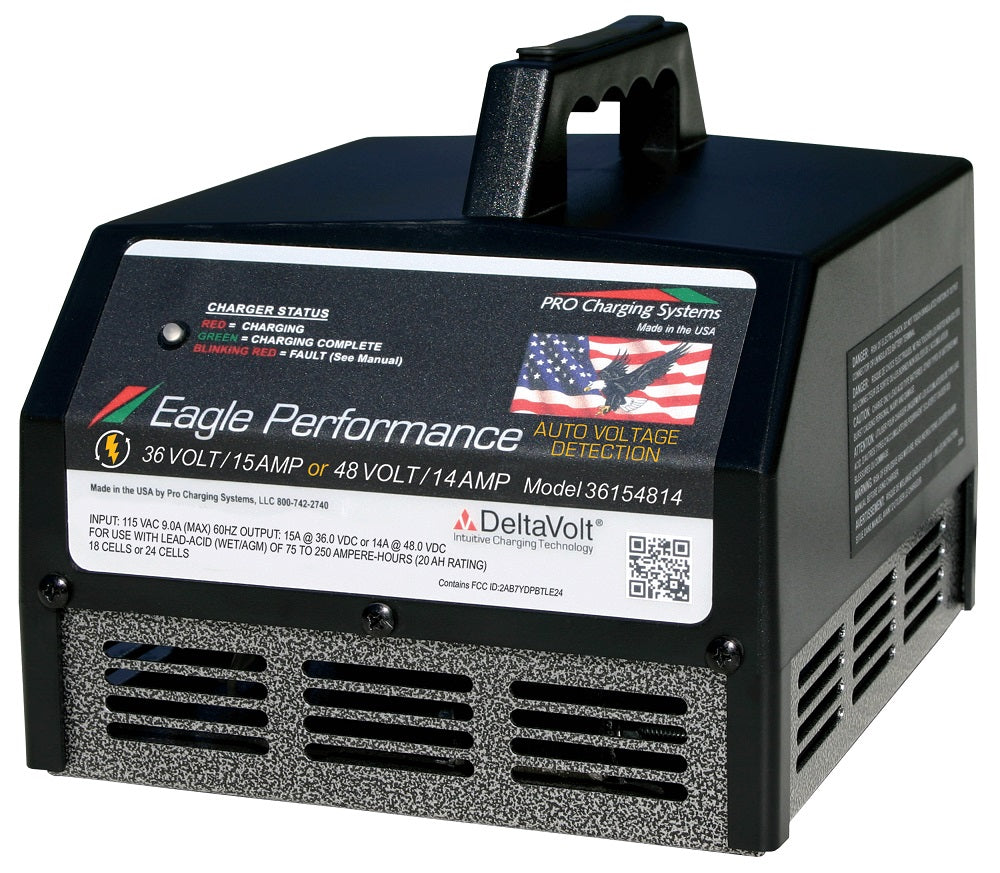 Pro Charging Eagle Performance 36-48v Charger Requires Adapter Cable