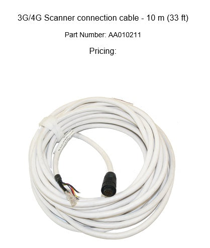 Simrad Aa010211 10m Cable For Br24 Radars